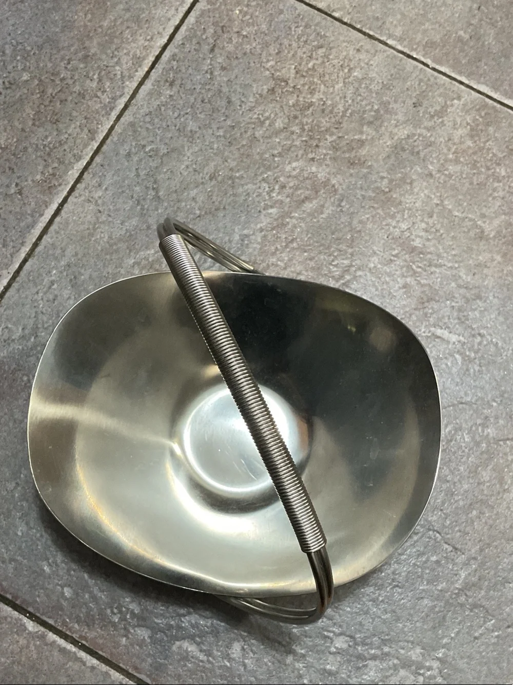 Stainless steel bowl made in Denmark